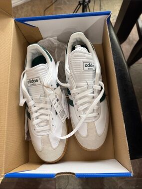 adidas gazelle silver green womens Tenis "Samba OG" BRONCEALANA